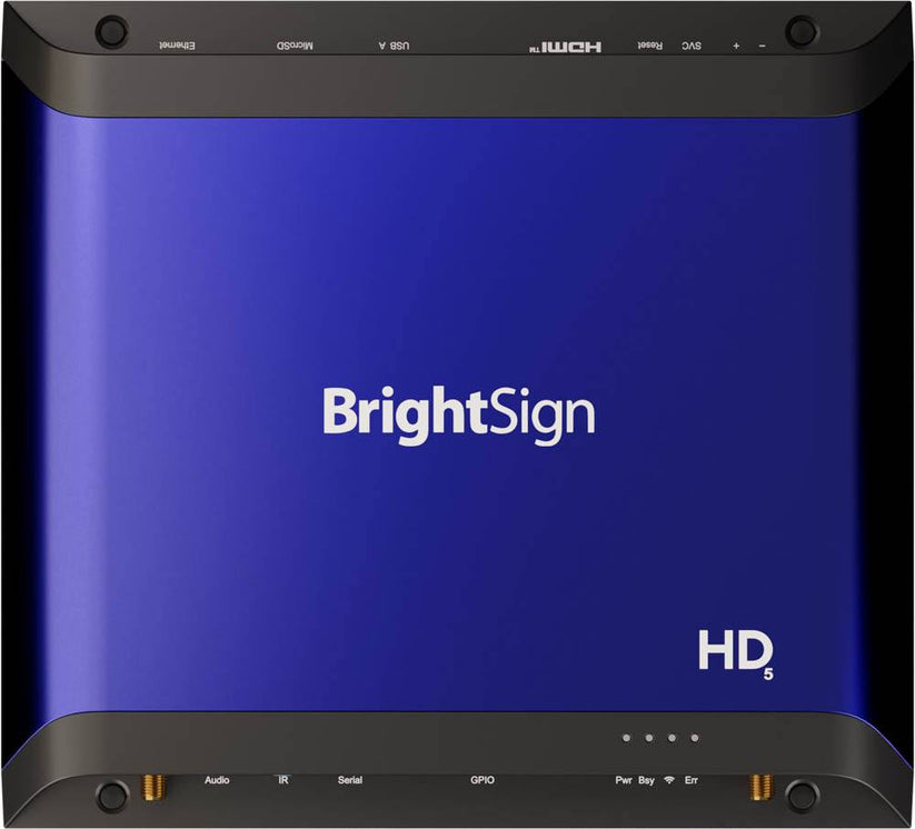 Brightsign Installation BrightSign HD1025 Mainstream Interactive Player – Amped Digital