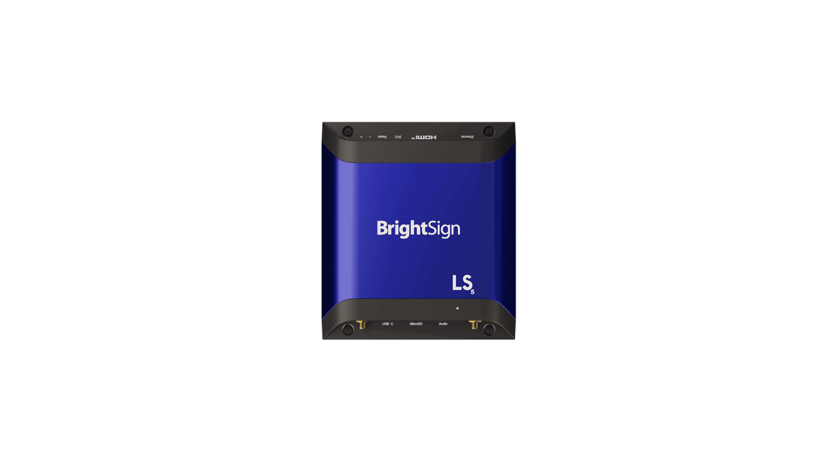 Brightsign Ls3 BrightSign LS425 Entry Level Media Player – Amped Digital